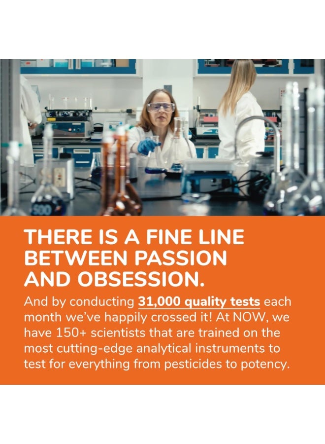 now Maximum Strength Melatonin 20 mg, 90 Veg Capsules - Image 4